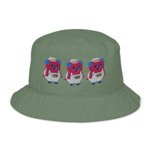 PIGS Organic bucket hat