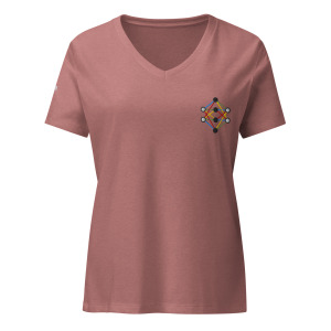 Adinkra Women’s Relaxed V-neck T-shirt