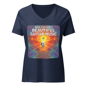 Album Cover Women’s Relaxed V-neck T-shirt