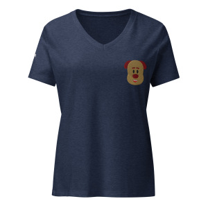 Dogmin Women’s Relaxed V-neck T-shirt